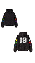 Radioactive acid wash hoodie